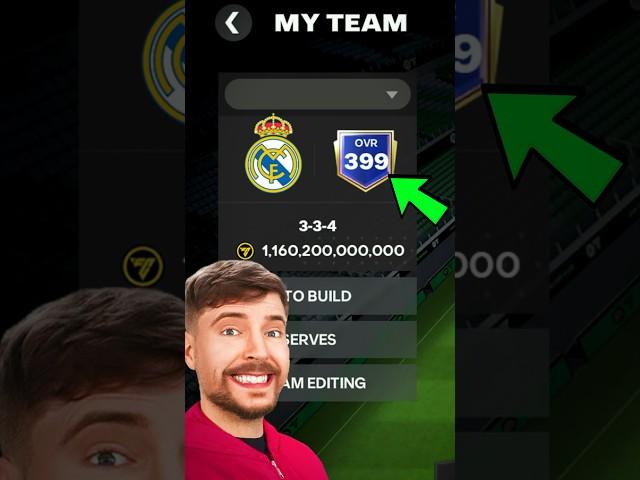 $1 vs $10 Million Team in FC Mobile! #fcmobile #fifamobile #football