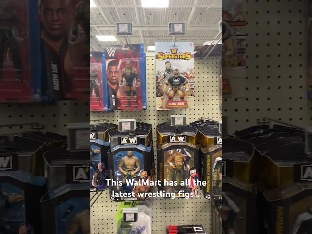 This WalMart in Richmond Hill, Ontario has all the latest wrestling figures. Okay, maybe not. #wwe