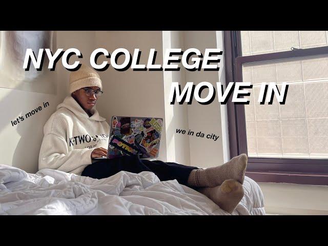 NYC COLLEGE MOVE IN | The Fashion Institute of Technology