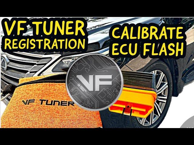 VF Tuner - Calibration ECU File Flash - Setup and Registration - Toyota Lexus LX570 Land Cruiser