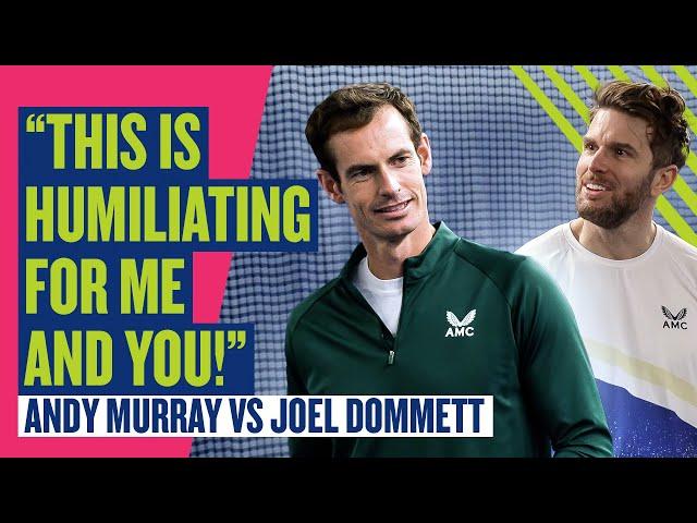 Andy Murray vs Joel Dommett  | On & Off Court Battle Between Tennis Legend & Comedian!  | LTA