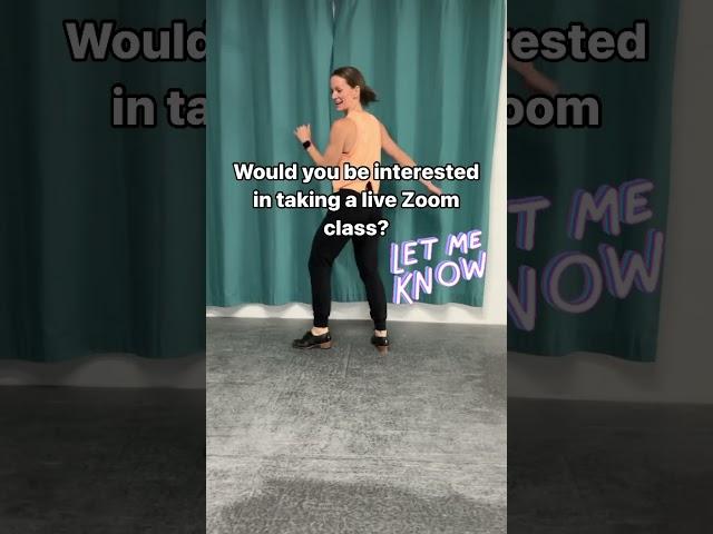 Tap classes - live online or pre recorded? Let me know in the comments #tapdance #tap #subscribe