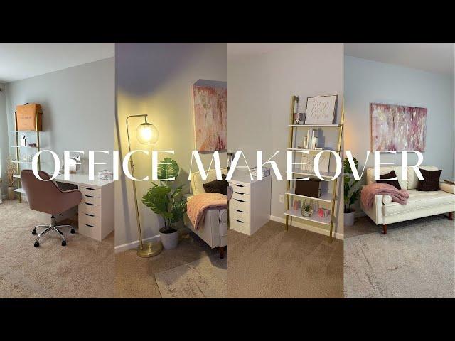 OFFICE MAKEOVER | Office Reveal + Tour