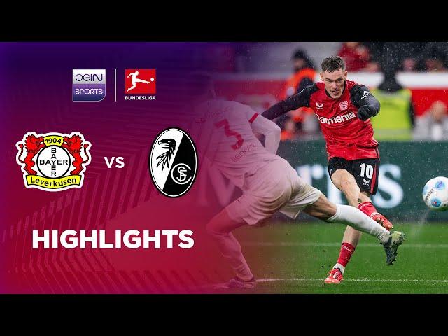 Bayer Leverkusen v SC Freiburg | Bundesliga 24/25 | Match Highlights