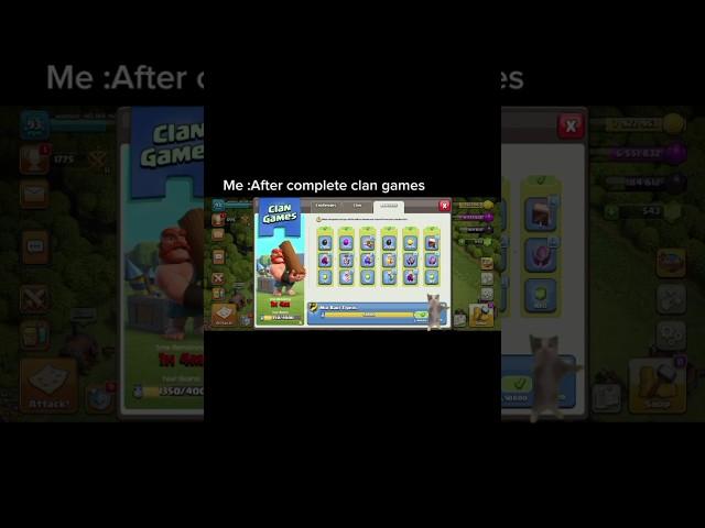 Finally I complete clan games #clashofclan #clashofclans #coc #clangame