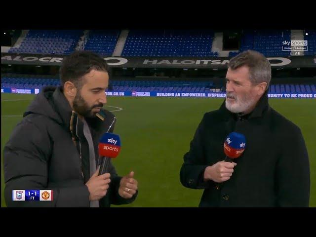 UNBELIEVABLE!! Debate between Ruben Amorim and Roy Keane  Ipswich 1-1 Manchester united Analysis