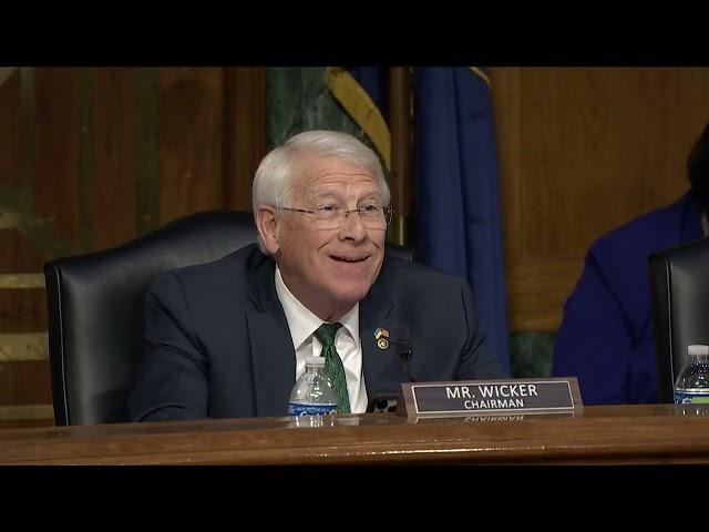 Chairman Wicker Remarks on Prospects for Peace in Ukraine