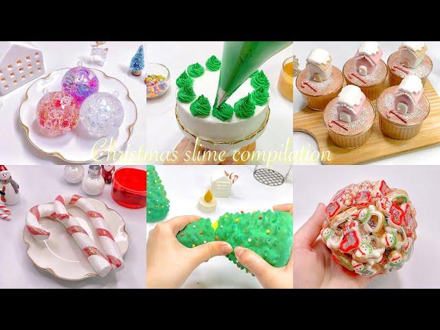 【ASMR】全クリスマススライムまとめ【音フェチ】Christmas slime compilation