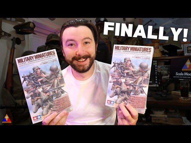 IT'S FINALLY HERE! | Tamiya 2024 1/35 German MG Team | Unboxing & First Look