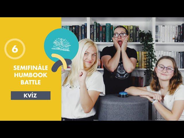 #HumbookBattle2020 2. semifinále Eliss books versus Zadevateroknihami