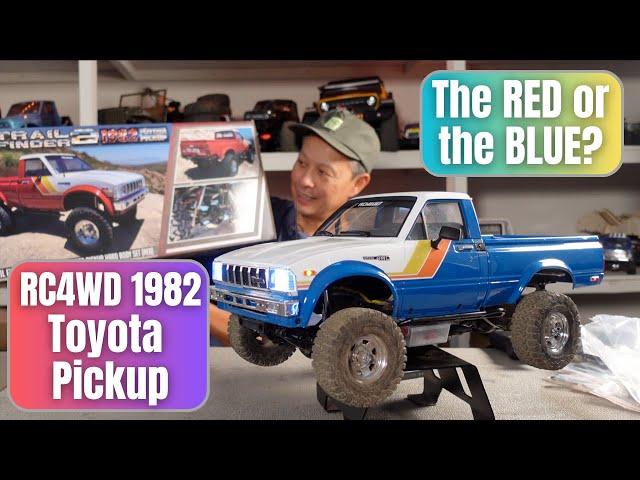 RC4WD 1982 Toyota Pickup TF2 scale rc truck - cheaper, stronger, more fun Trailfinder 2 rc crawler