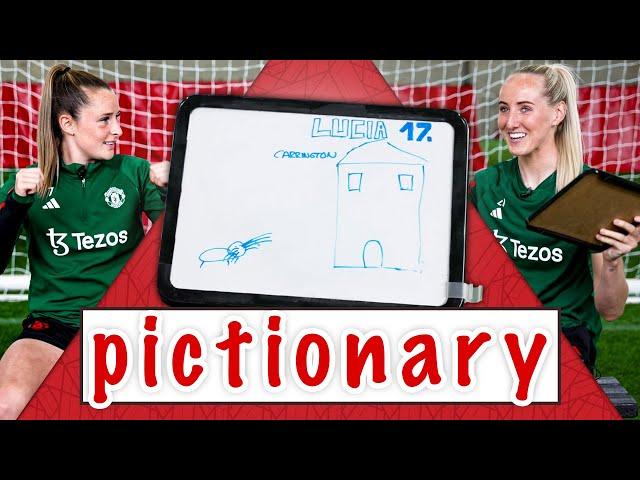 Manchester United Women Take On Pictionary! ️