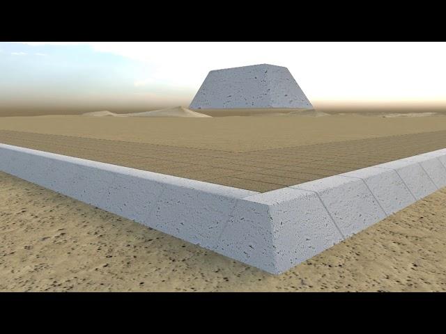 Egypt's Great Pyramid: How it was Constructed - The Inset Ramp