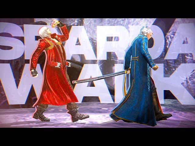 Gojo and Geto Walk but it's Dante and Vergil [Devil May Cry]