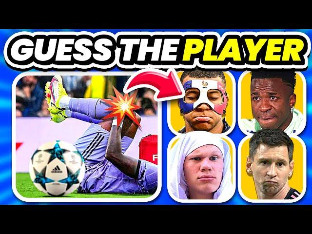 CAN YOU GUESS THE FOOTBALL PLAYER? | QUIZ FOOTBALL TRIVIA 2024