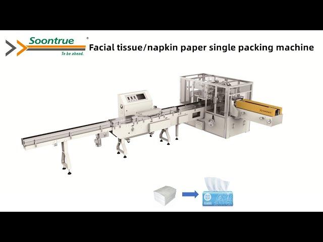 Soft tissue packing machine ZB300FN - Soontrue tissue machine