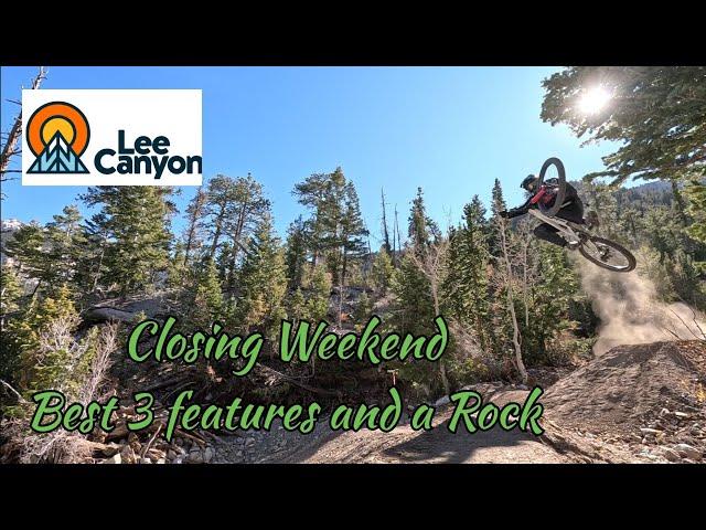 Lee Canyon - Best 3 Features and a Rock. Closing Weekend Edit 