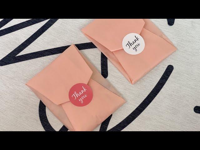 (SUB) 상자없는 선물 습자지로 포장하기 | Gift wrapping idea #176