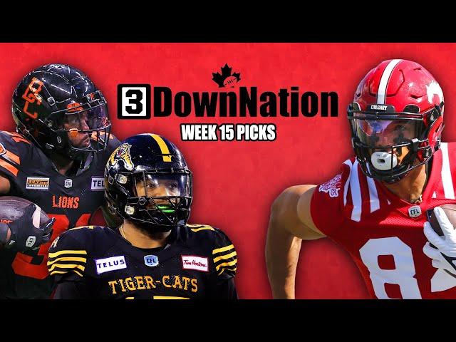 Free CFL Picks and Predictions (Week 15) | CFL Free Picks Today