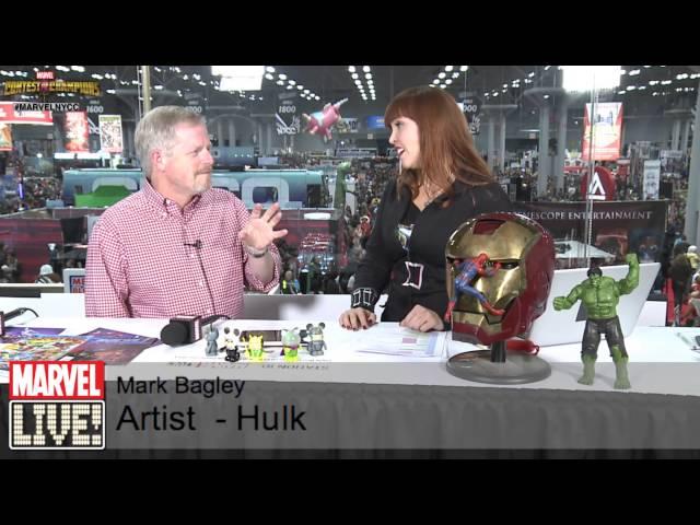 Mark Bagley Talks His Inspirations and Art on Marvel LIVE! at New York Comic Con 2014