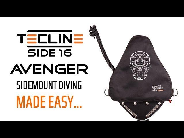 Tecline Side 16 Avenger explained - sidemount diving made easy