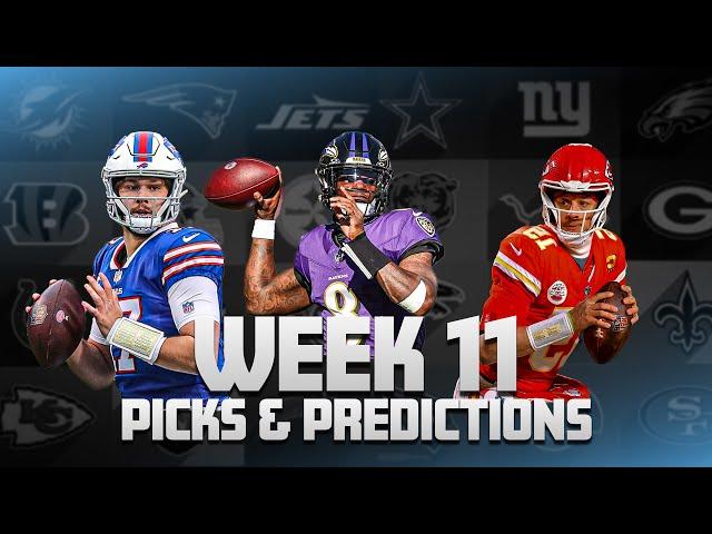 NFL Week 11 Picks & Predictions!