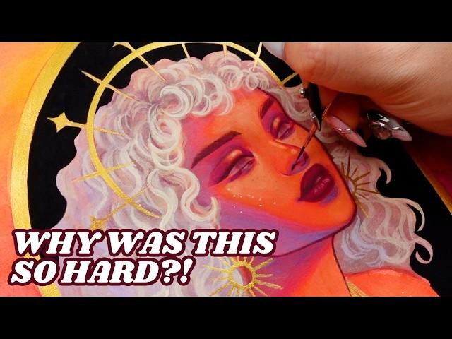 ALL MY BLENDING TECHNIQUES for acrylic gouache, watercolour & coloured pencil