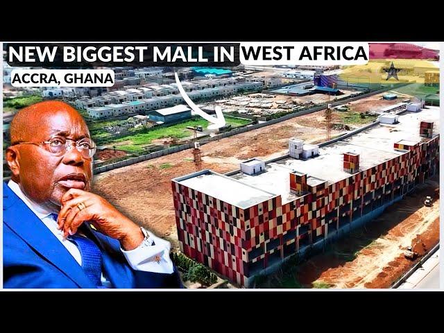 I Visited The New Biggest Mall In Ghana to Investigate Its Progress