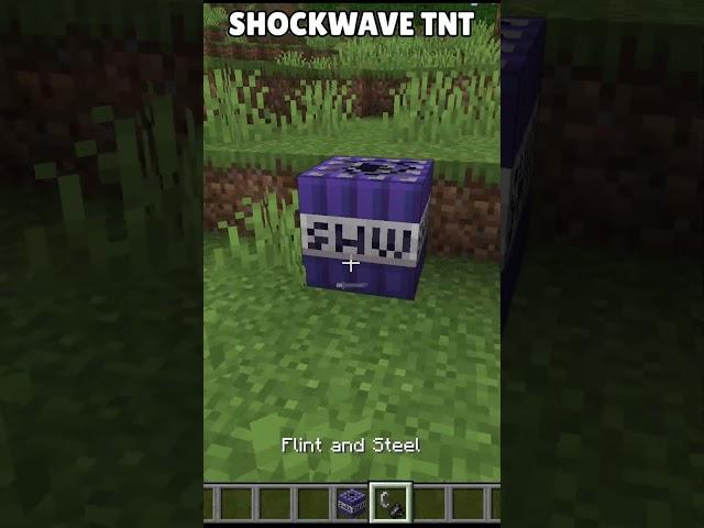 TYpes OF TNT #minecraft