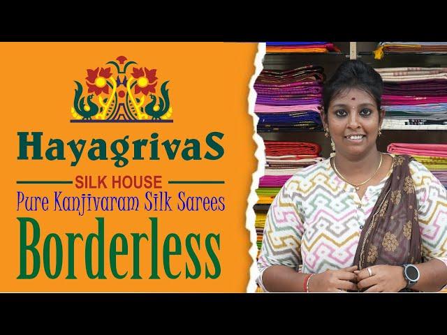 Elegant Borderless Silk Sarees - Pure Grace and Sophistication  #borderlesssilksarees #trending