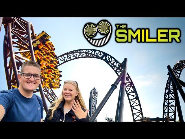 Our FIRST Roller Coaster Since Getting Married! The Smiler At Alton Towers!