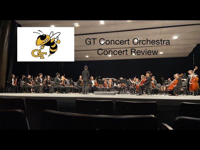 Georgia Tech Concert Orchestra Concert Review | Andres Reviews