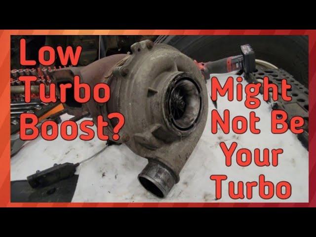 Low Turbo Boost ? Common Causes Explained. Watch This Before Buying A New One. Shaners Mechanic Life