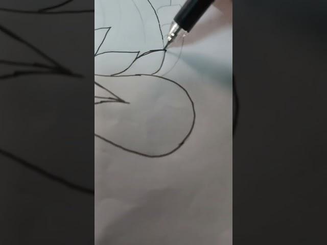 Krishna drawing outline drawing #Deekshitha makes..#subscribe