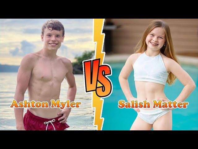 Salish Matter VS Ashton Myler Transformation 2024  From Baby To Now