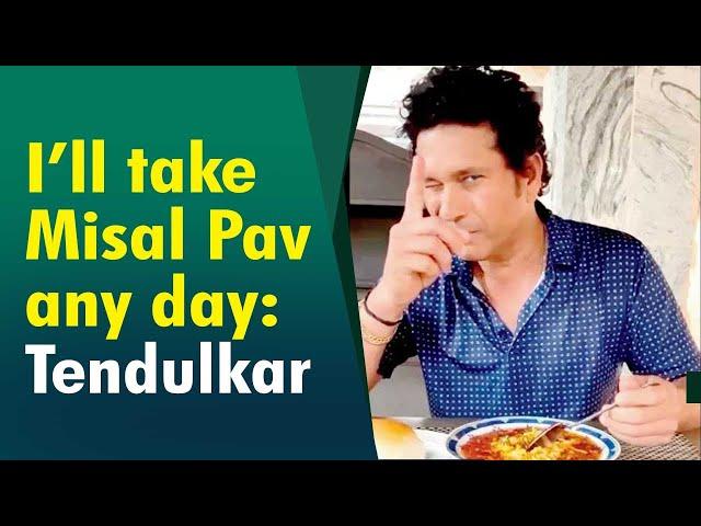 Nice Video: Sachin Tendulkar enjoys 'perfect Breakfast' Misal Pav