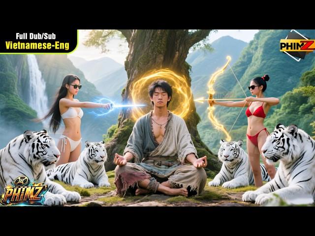 Young Hermit Training in Secret Spots Two War Goddesses Bathing — Ends Up Running for Life