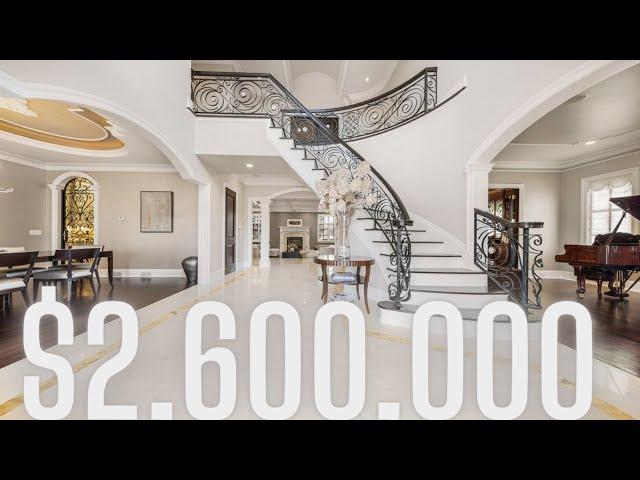 New Jersey Life Style of the RICH PART 4 - $2.6 Million Luxurious Mansion | Old Tappen New Jersey