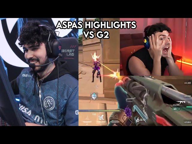 Tarik Reacts To Aspas Destroying G2 For for 8 Minutes Straight In VCT Finals