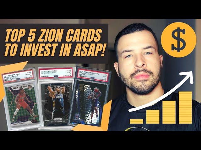 THE TOP 5 ZION WILLIAMSON SPORTS CARDS TO INVEST IN ASAP ON A $500 BUDGET!