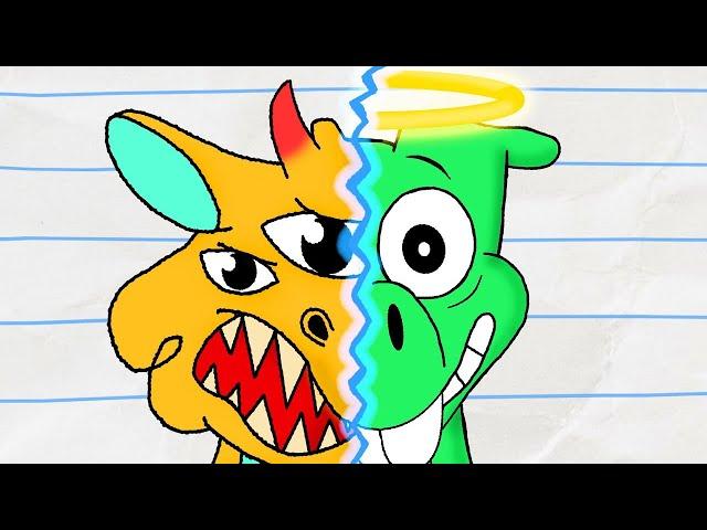 Good Dragon vs Bad Dragon! | Boy & Dragon | Wildbrain Toons