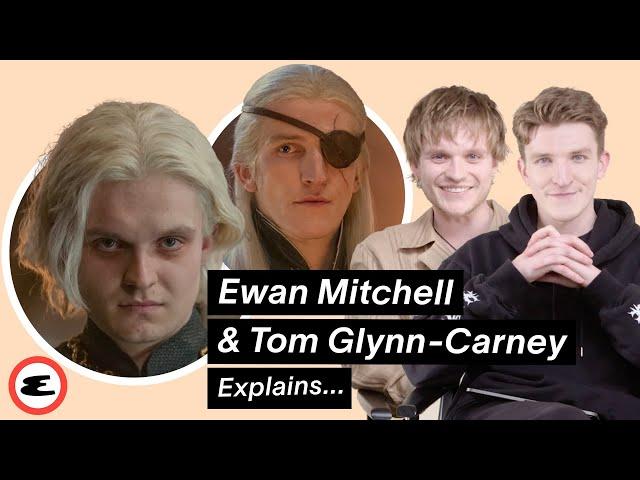 House of the Dragon's Ewan Mitchell & Tom Glynn-Carney Talk the New Season | Explain This | Esquire