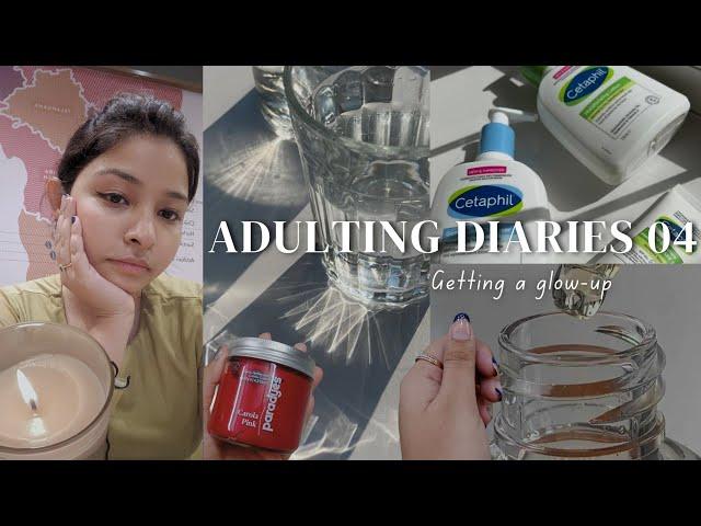 ADULTING DAIRIES 04: productive day in my life as a full time content creator : getting a glow up