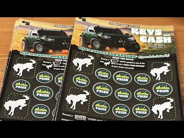 LIVE - $5 Scratch Offs = Winning Ford BRONCO