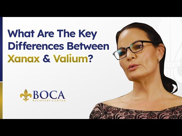 What Are The Key Differences Between Xanax & Valium?