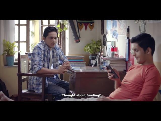 Actor Anshul Pandey in the latest Auxilo digital commercial