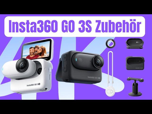 Insta360 GO 3S Zubehör!