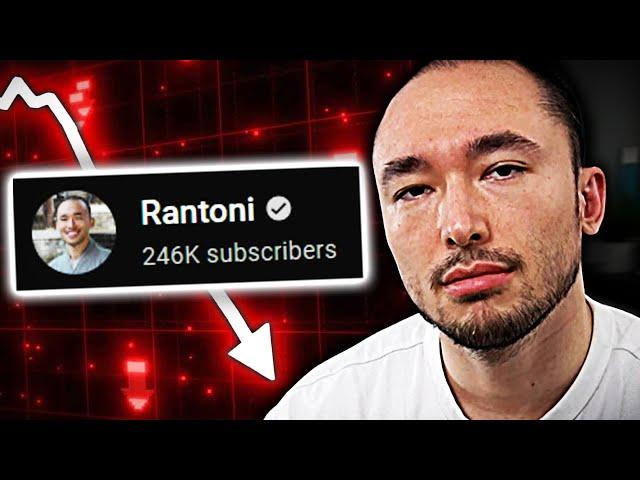 YouTube is killing my channel.