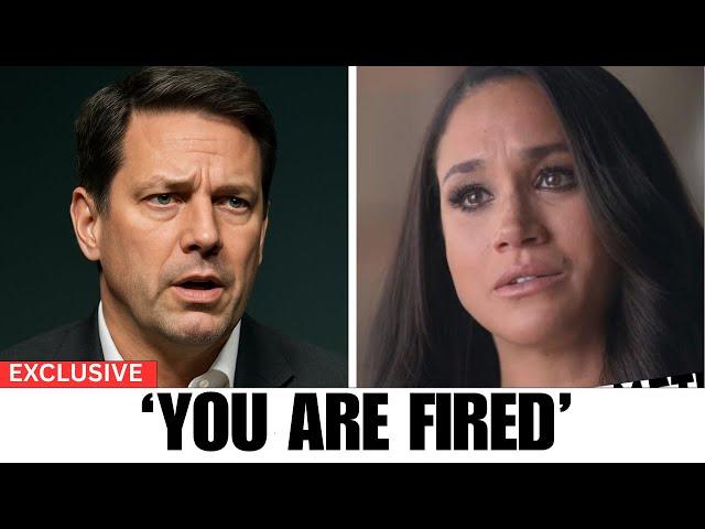 1 MINUTE AGO! Meghan Begs After Netflix CEO Greg Peter FIRES Her After Soo Many BAD REVIEWS