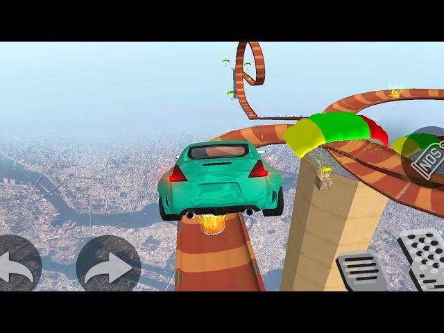 Mega Ramps Ultimate Races - NISSAN 370z stunts! - Android Gameplay #6